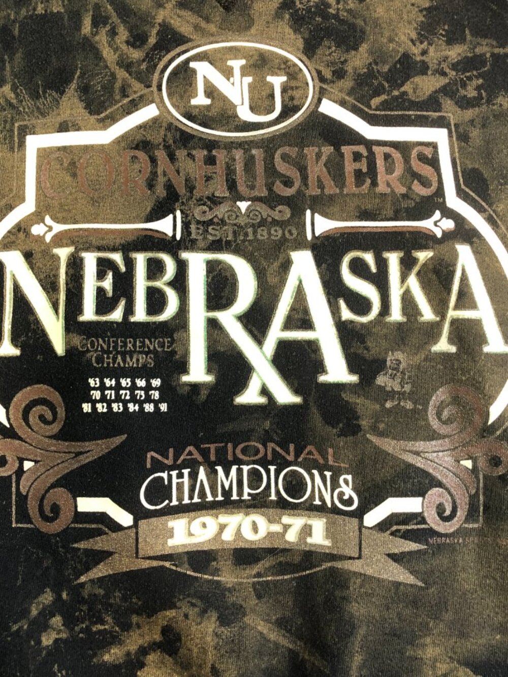 Vintage Nebraska Cornhuskers Russel Athletic Crewneck Sweatshirt Mens Vintage XL - Picture 3 of 10